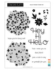 Concord & 9th - Clear Stamps - Hello Wishes
