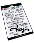 Catherine Pooler Designs - Clear Stamps - Hey, Hey, Hey Sentiments