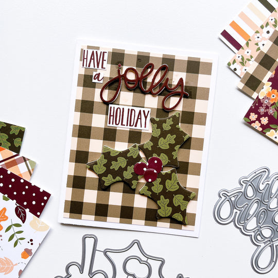 Catherine Pooler Designs - Dies - Holly Jolly Layered