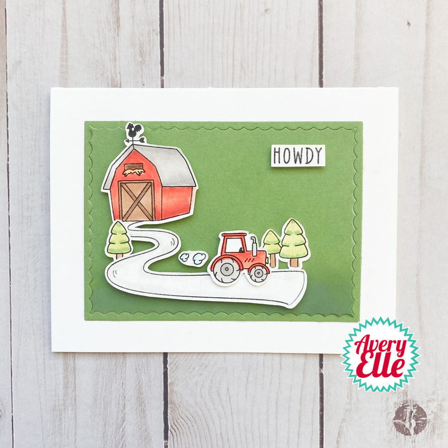 Avery Elle - Clear Stamps - Howdy