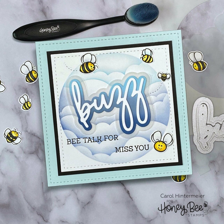 Honey Bee Stamps - Clear Stamps - Buzz