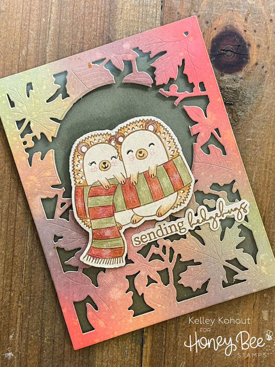 Honey Bee Stamps - Honey Cuts - Autumn Splendor A2 Cover Plate