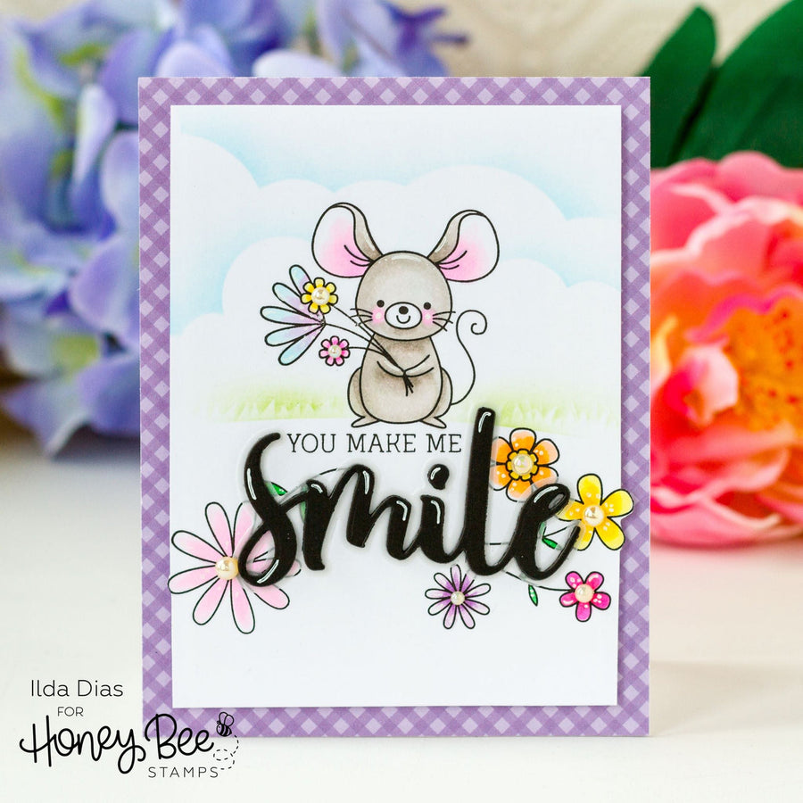 Honey Bee Stamps - Clear Stamps - Sweet Spring Mice
