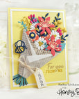 Honey Bee Stamps - Honey Cuts - Floral Bouquet Wrap
