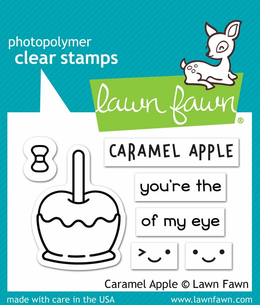 Lawn Fawn - Clear Stamps - Caramel Apple