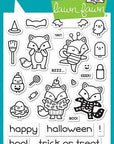 Lawn Fawn - Clear Stamps - Fox Costumes Before 'n Afters