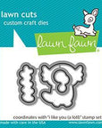 Lawn Fawn - Lawn Cuts - I Like You (A Lotl)