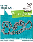 Lawn Fawn - Lawn Cuts - Dandy Day Flip-Flop