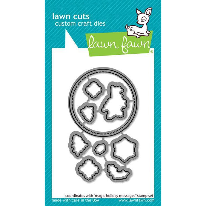 Lawn Fawn - Lawn Cuts - Magic Holiday Messages