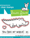 Lawn Fawn - Lawn Cuts - Croc My World