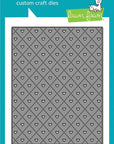 Lawn Fawn - Lawn Cuts - Quilted Heart Backdrop: Portrait
