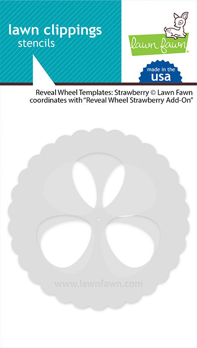 Lawn Fawn - Reveal Wheel Templates: Strawberry