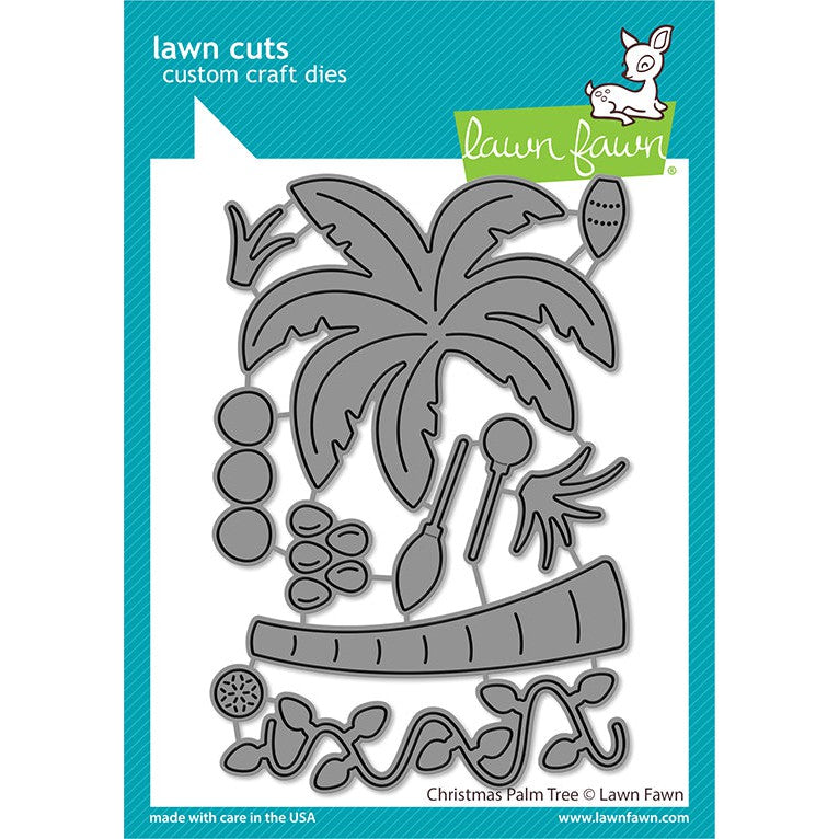 Lawn Fawn - Lawn Cuts - Christmas Palm Tree