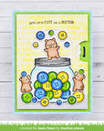 Lawn Fawn - Clear Stamps - How You Bean? Buttons Add-On