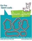 Lawn Fawn - Lawn Cuts - Coaster Critters Flip-Flop