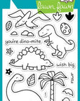 Lawn Fawn - Clear Stamps - Critters from the Past