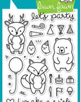 Lawn Fawn - Clear Stamps - Party Animals