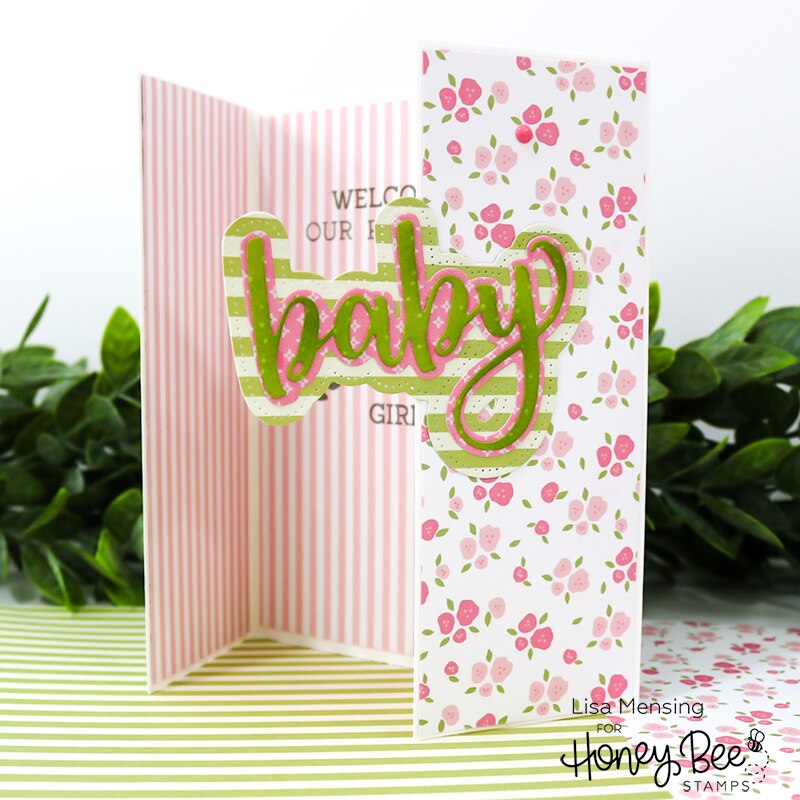 Honey Bee Stamps - Clear Stamps - Baby
