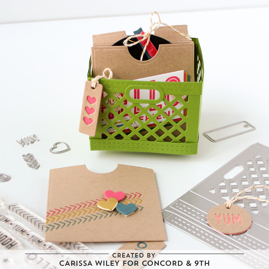 Concord & 9th - Clear Stamps - Little Crate Tags