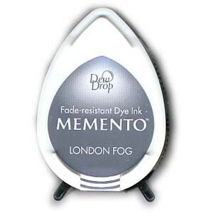 Tsukineko - Memento Dew Drop Dye Inkpad - London Fog