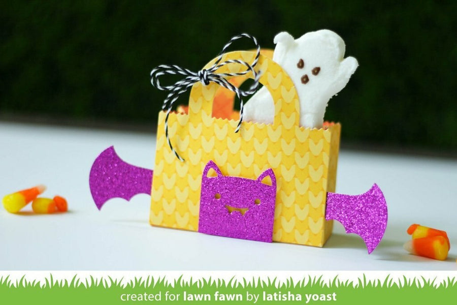 Lawn Fawn - Lawn Cuts - Tiny Gift Box Bat Add-On