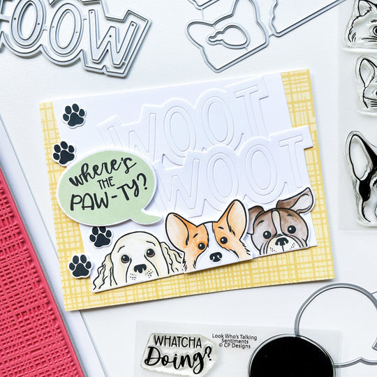 Catherine Pooler Designs - Clear Stamps - Look Who's Talking Sentiments