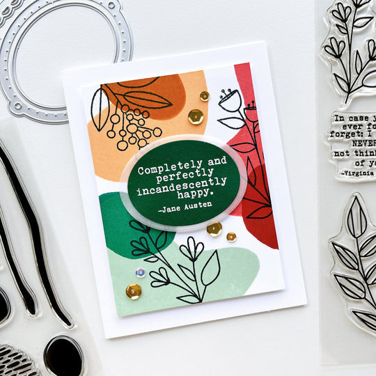 Catherine Pooler Designs - Clear Stamps - Notable & Quotable Sentiments