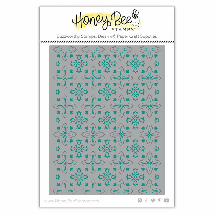 Honey Bee Stamps - Honey Cuts - Ornate A2 Cover Plate - Base