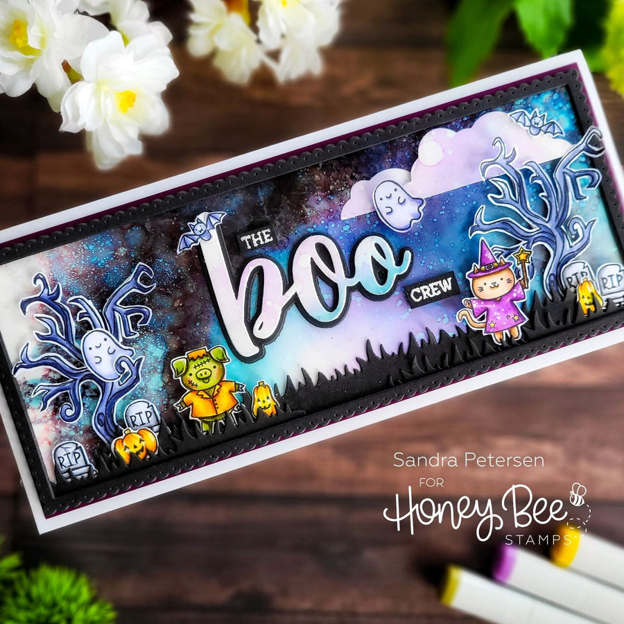 Honey Bee Stamps - Clear Stamps - Boo