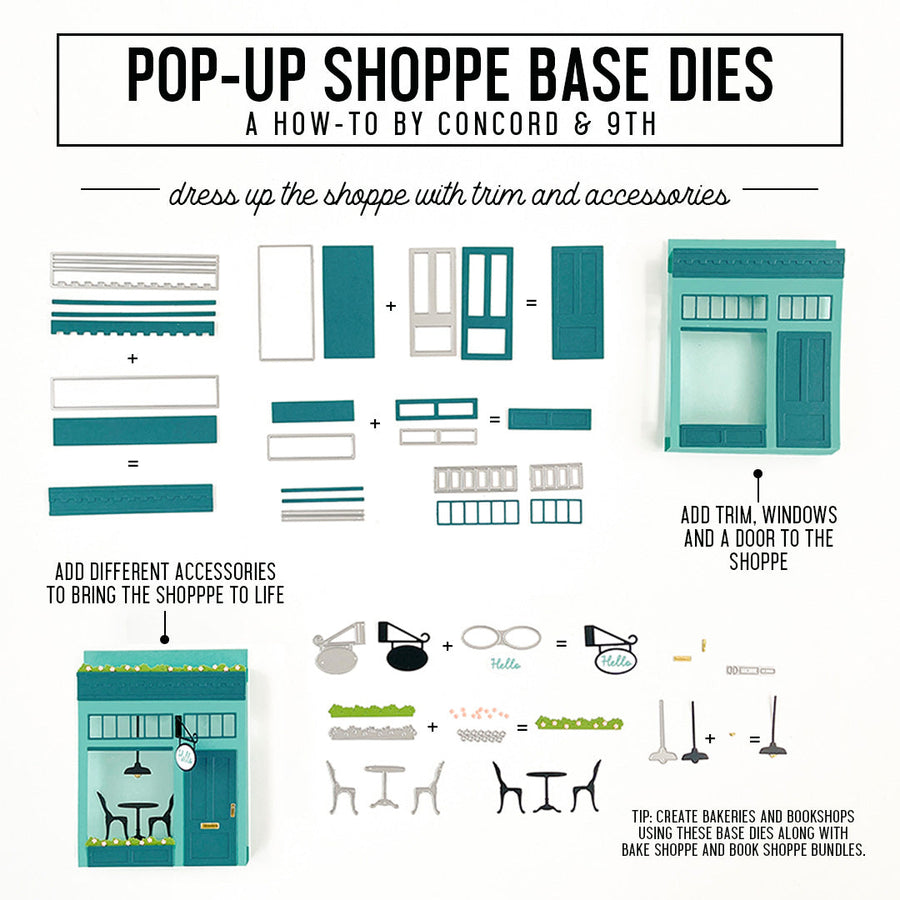 Concord & 9th - Dies - Pop-Up Shoppe Base