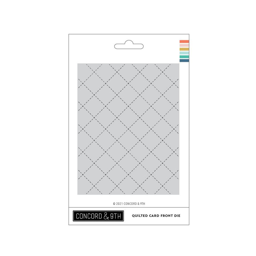 Concord & 9th - Dies - Quilted Card Front