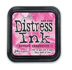 Ranger Ink - Tim Holtz - Distress Ink Pad - Picked Raspberry