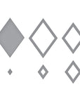 Spellbinders - Color Block Mini Shapes Collection - Dies - Color Block Mini Diamonds