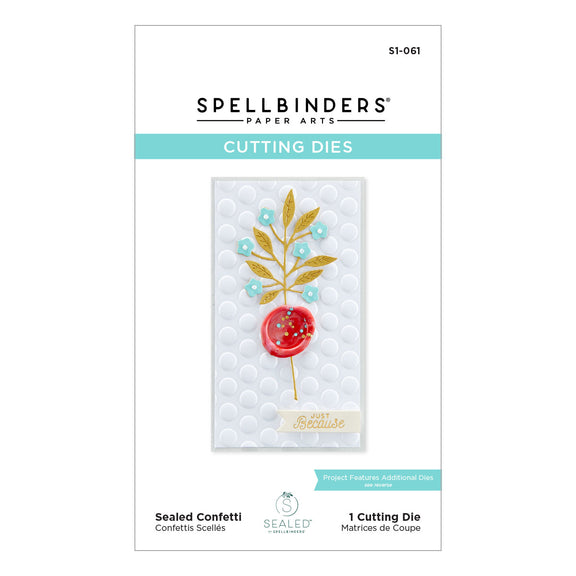 Spellbinders - Sealed by Spellbinders Collection - Dies - Sealed Confetti