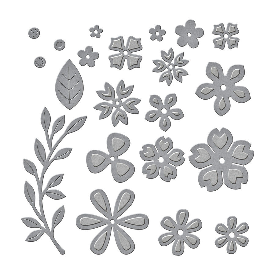 Spellbinders - Dies - Petite Floral Potpourri
