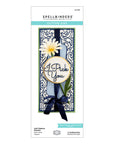Spellbinders - Layered Fleur Bouquet Slimlines Collection - Dies - Half Slimline Bracket