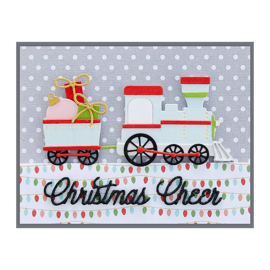 Spellbinders - Tinsel Time Collection - Dies - Holiday Express