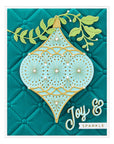 Spellbinders - Stitchmas Christmas Collection - Dies - Stitched Ornament
