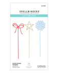 Spellbinders - Sealed for the Holidays Collection - Dies - Sealed Holiday Squiggles