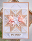 Spellbinders - Home Sweet Quilt Collection - Clear Stamps - Quilty Hugs Sentiments