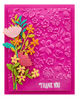 Spellbinders - Floral Reflection Collection - Dies - Sealed Wildflowers