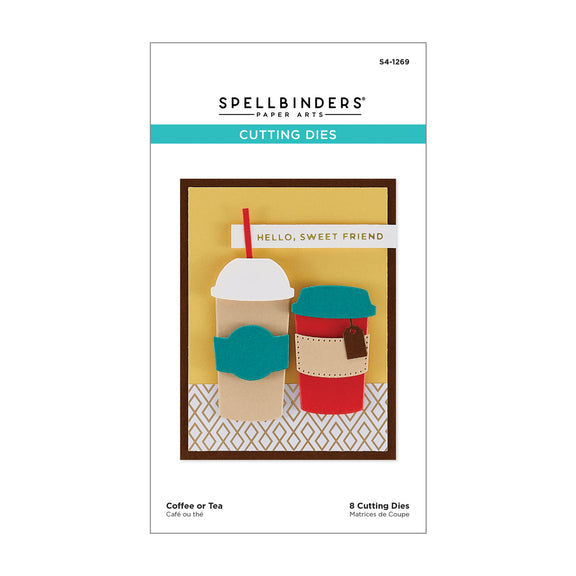 Spellbinders - Dies - Coffee or Tea