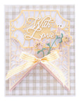 Spellbinders - Classically Becca Collection - Dies - With Love Regalia Card Builder