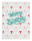 Spellbinders - Birthday Celebrations Collection - Dies - Stitched Fanfare