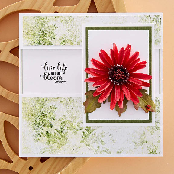Spellbinders - The Painter’s Garden Collection - Dies - Gerbera Daisy and Ladybugs