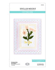 Spellbinders - Postage Edge Shapes Collection - Dies - Postage Edge Rectangles