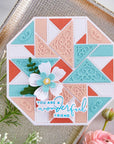 Spellbinders - Home Sweet Quilt Collection - Dies - Layered Windmill