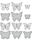 Spellbinders - Metamorphosis Collection - Dies - Brilliant Butterflies