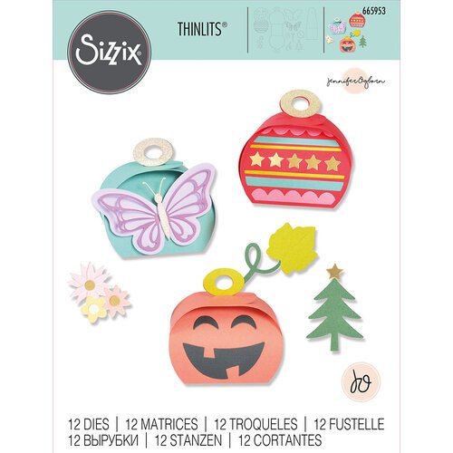 Sizzix - Thinlits Dies - Holiday Gift Box