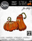 Sizzix - Tim Holtz - Thinlits Dies - Pumpkin Duo Colorize